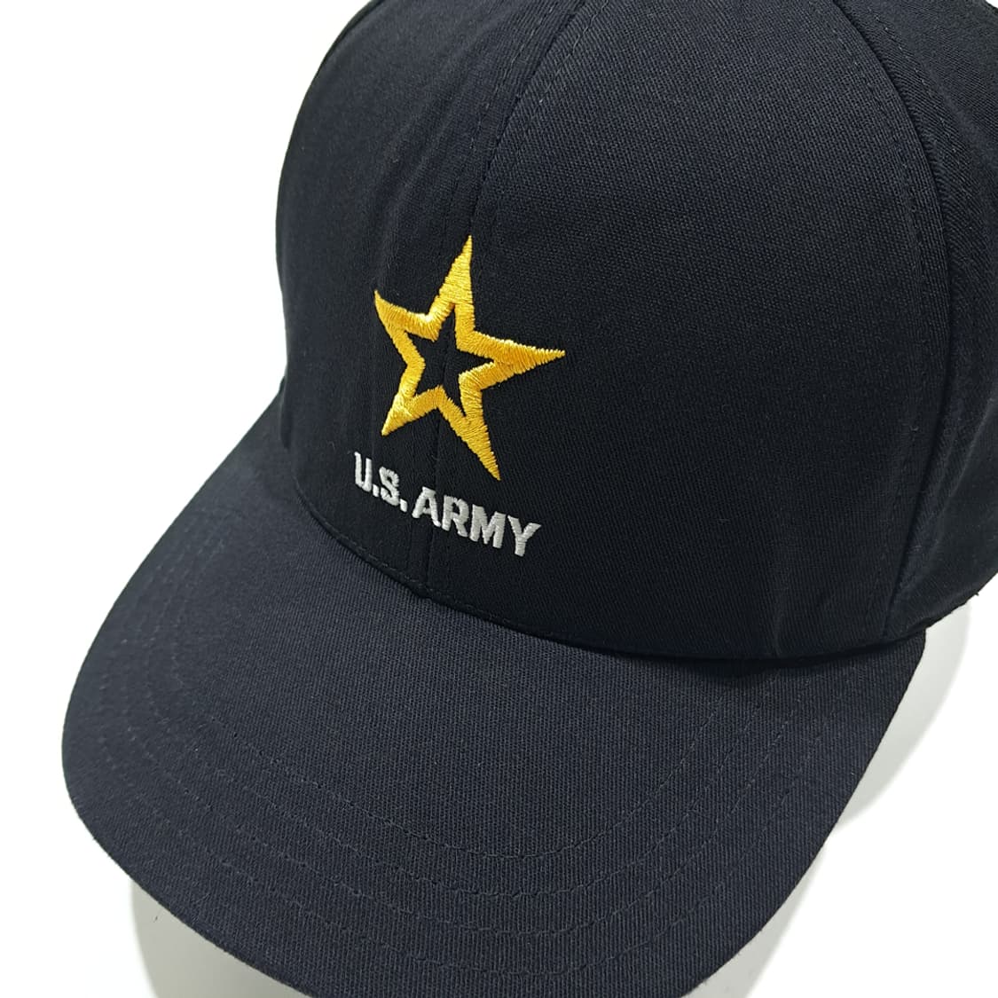 U.S. ARMY 미국판 블랙 자수 볼캡 모자 P2091 상품이미지1