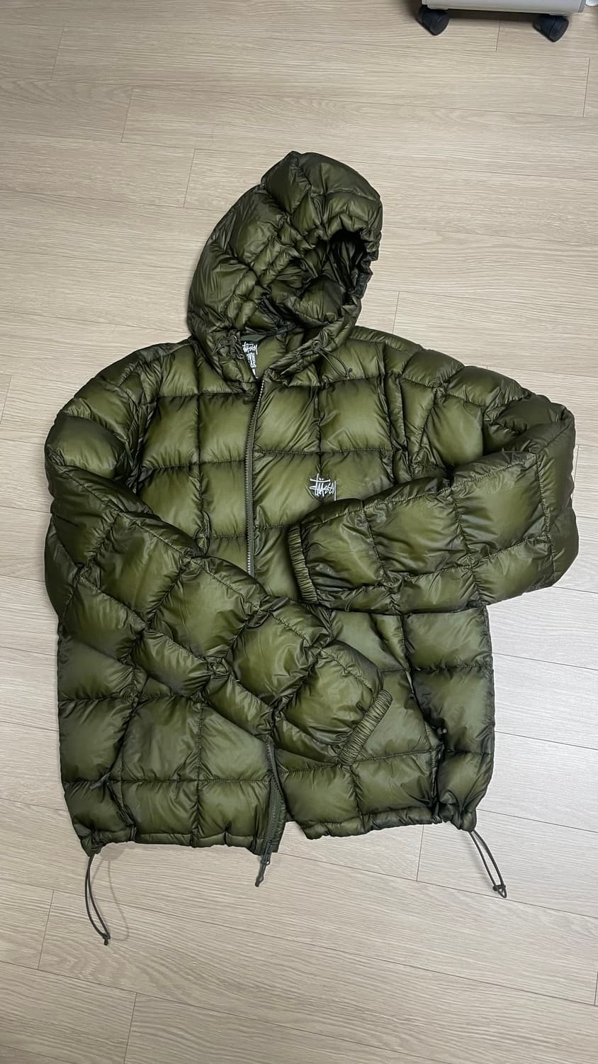 25fw 스투시 미드웨이트 후드 퍼퍼 L 상품이미지1