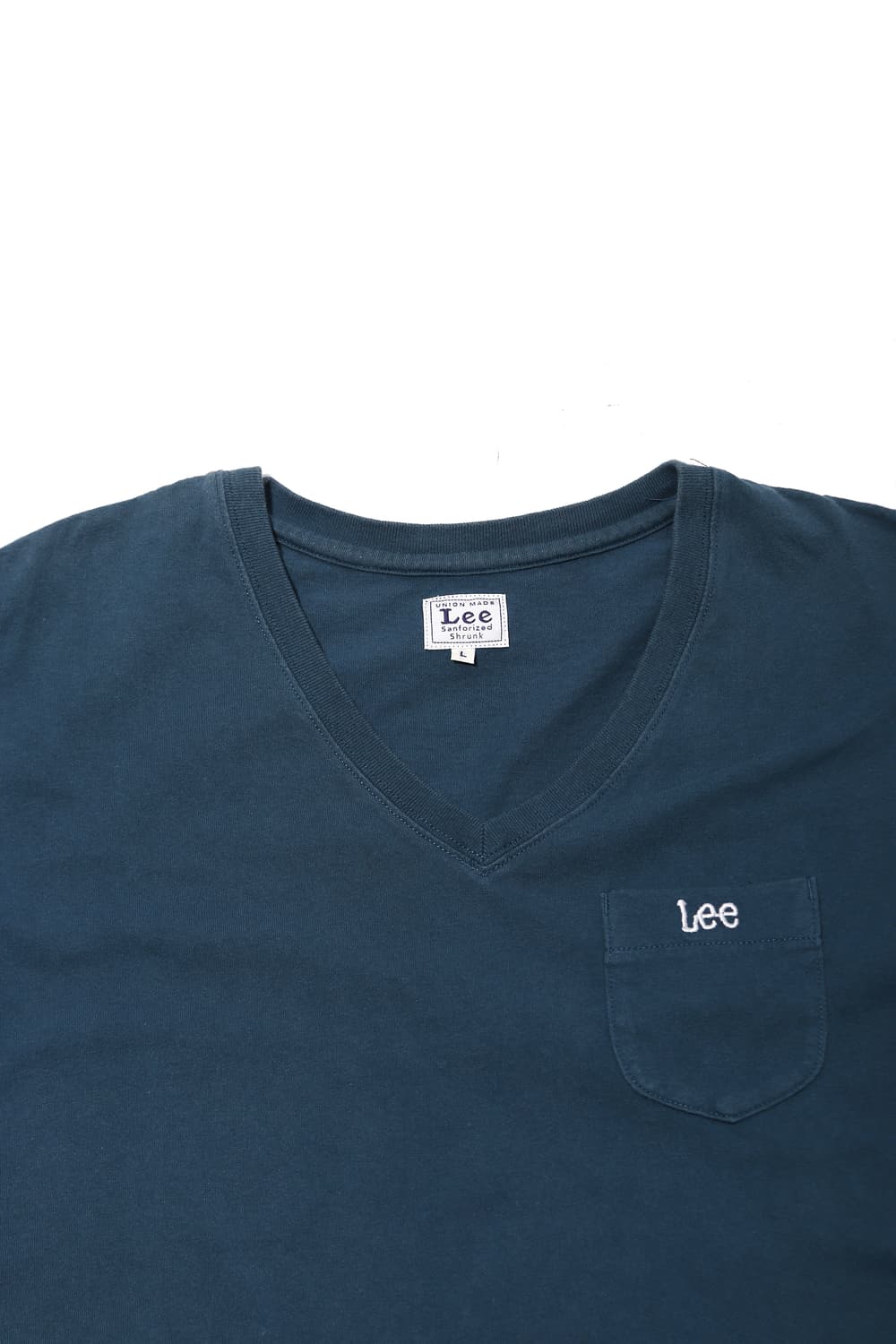 LEE 일본판 V넥 티셔츠 women L 상품이미지3