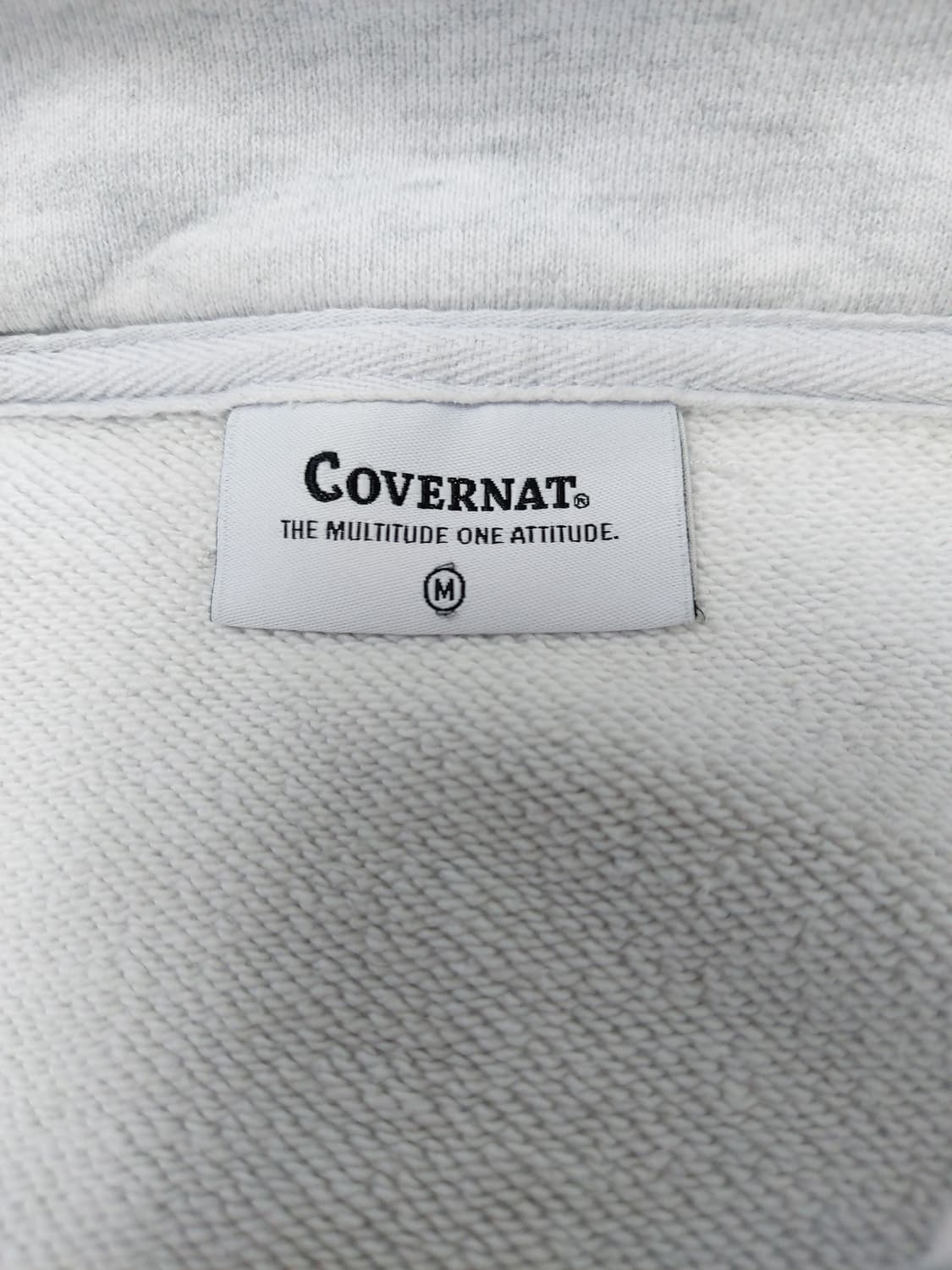 커버낫 C 로고 공용 하프집업 맨투맨 (M)

 상품이미지4