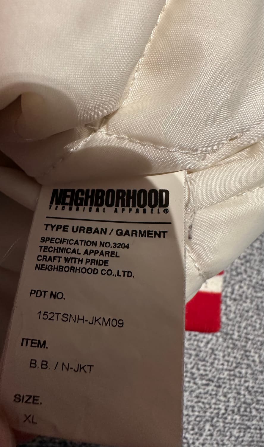 Neighborhood Varsity jacket XL 상품이미지4