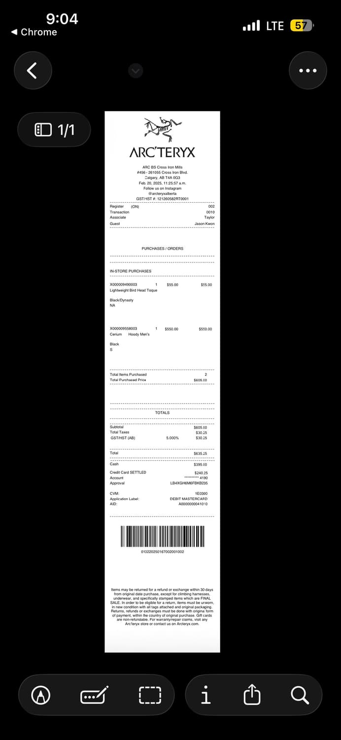 아크테릭스 세륨 sl 급처 (바늘구멍 6개)  상품이미지8