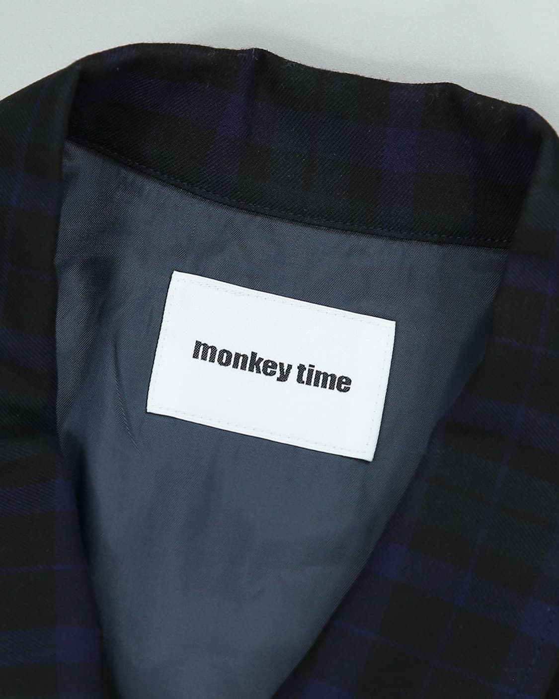 monkey time Check Panel Coach Jacket 상품이미지10