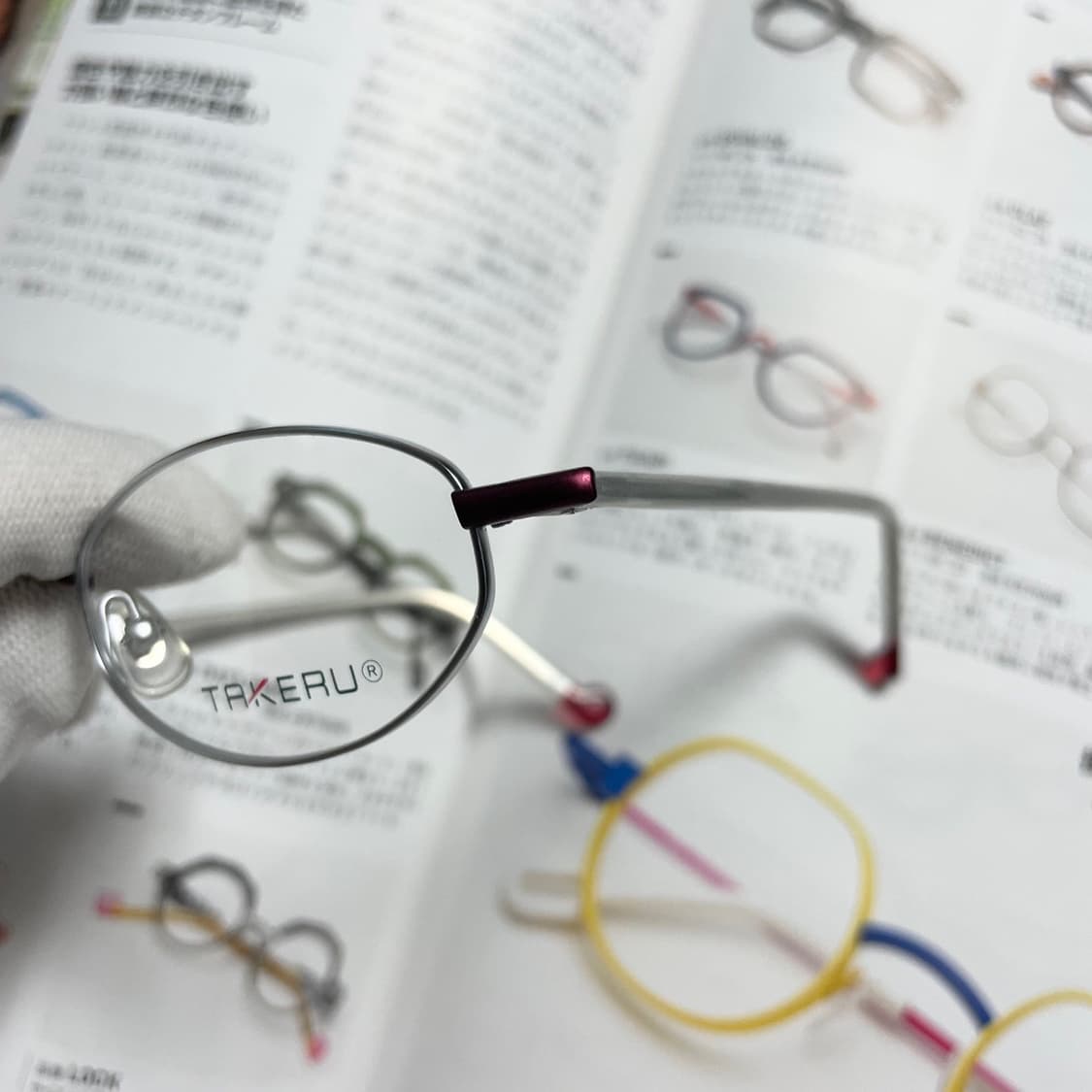 TAKERU 타케루 오벌형 티타늄 일본 안경 상품이미지3