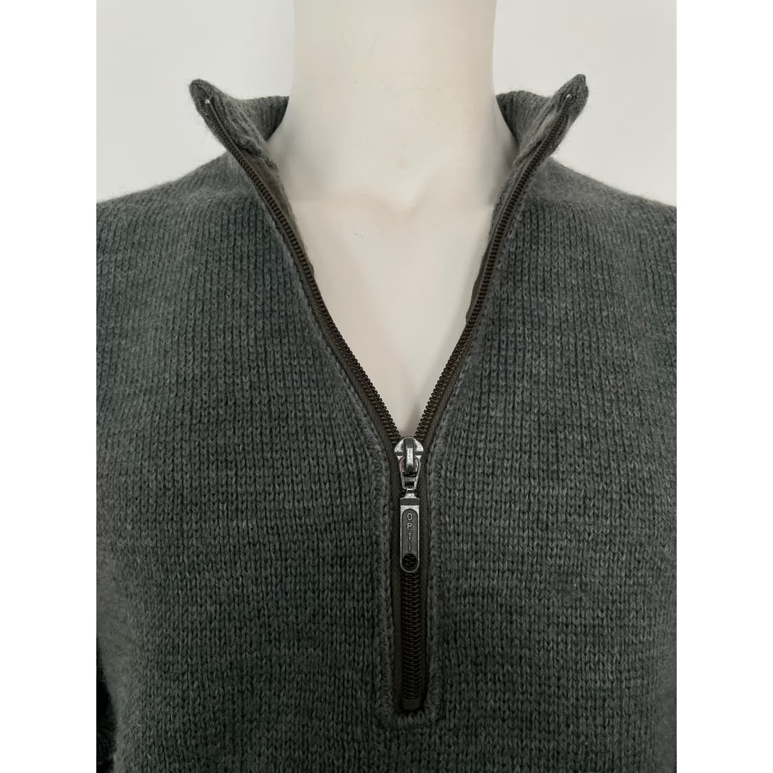 military zip sweater 상품이미지3