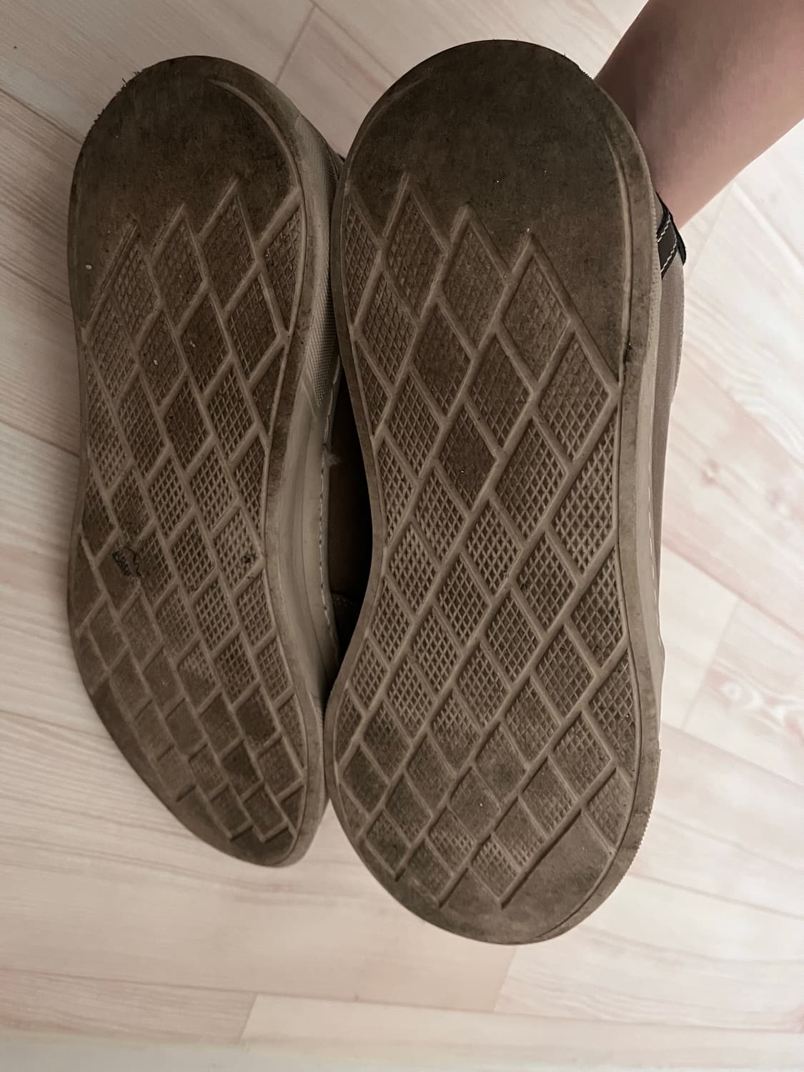 Mook 무크 베이지 가죽 스니커즈_260mm 상품이미지5