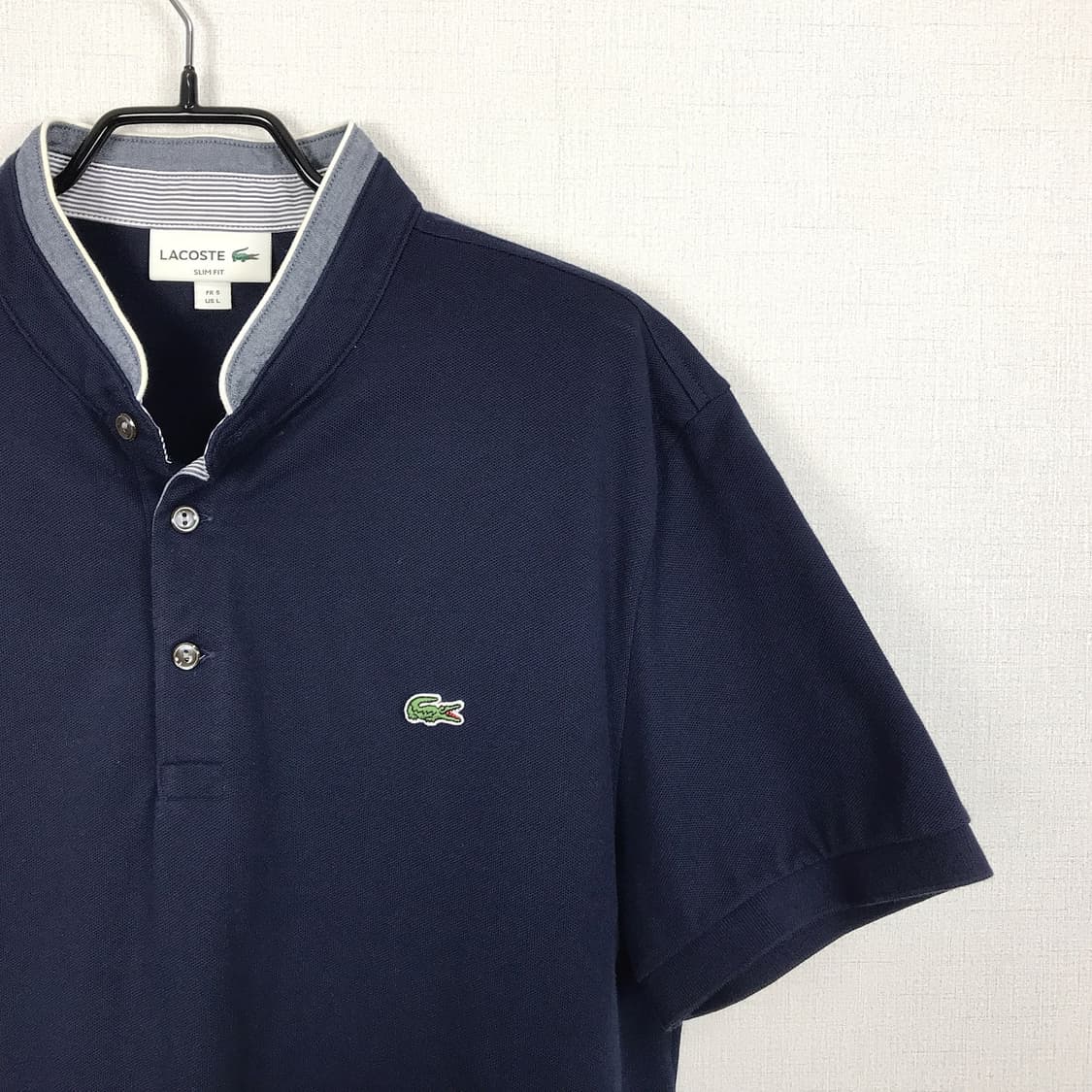 라코스테 차이나카라 반팔 카라티셔츠 남성5 (100) 상품이미지4