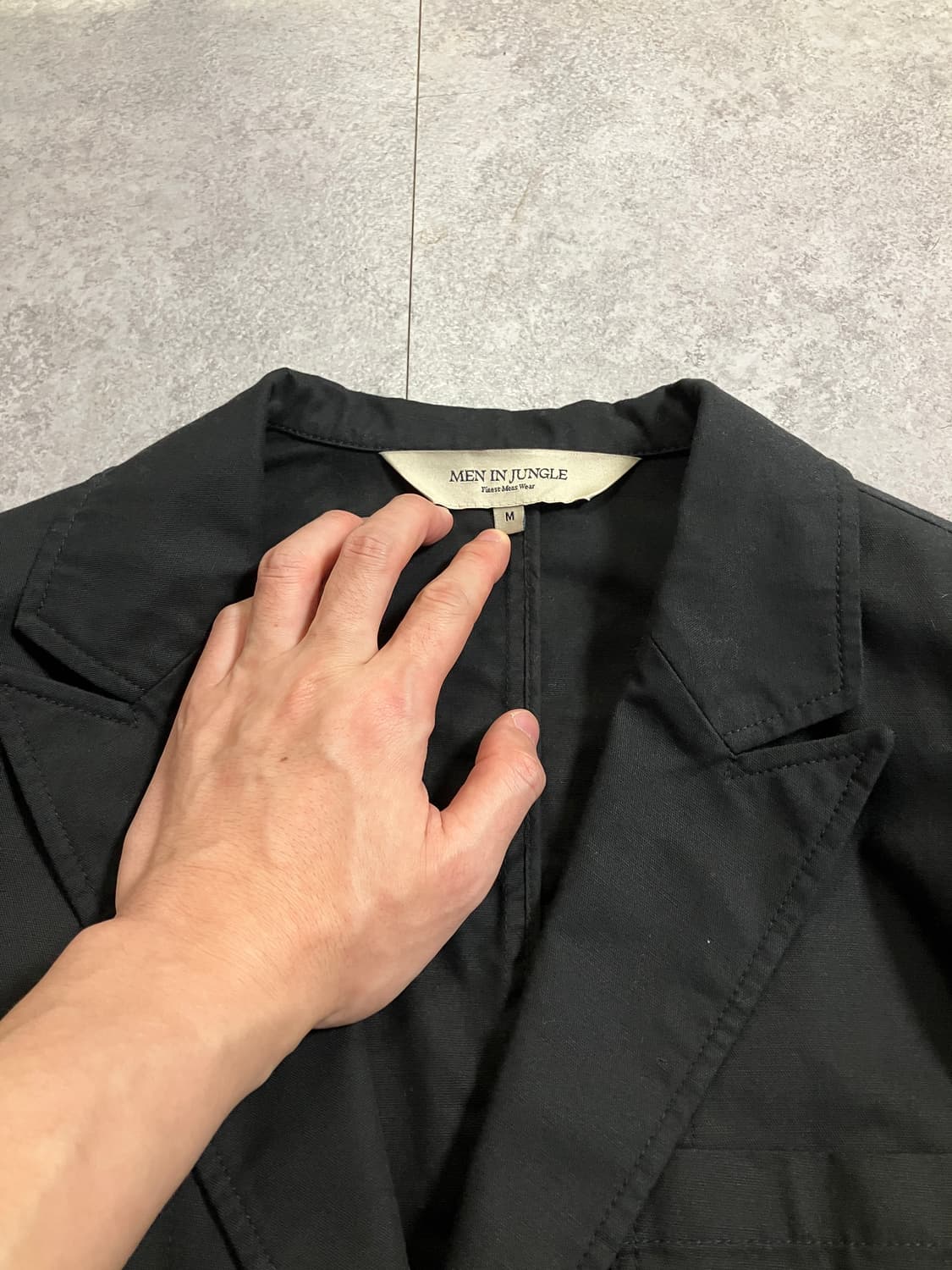 [새상품] 맨인정글 투르노 셋업 (블랙) 상품이미지2