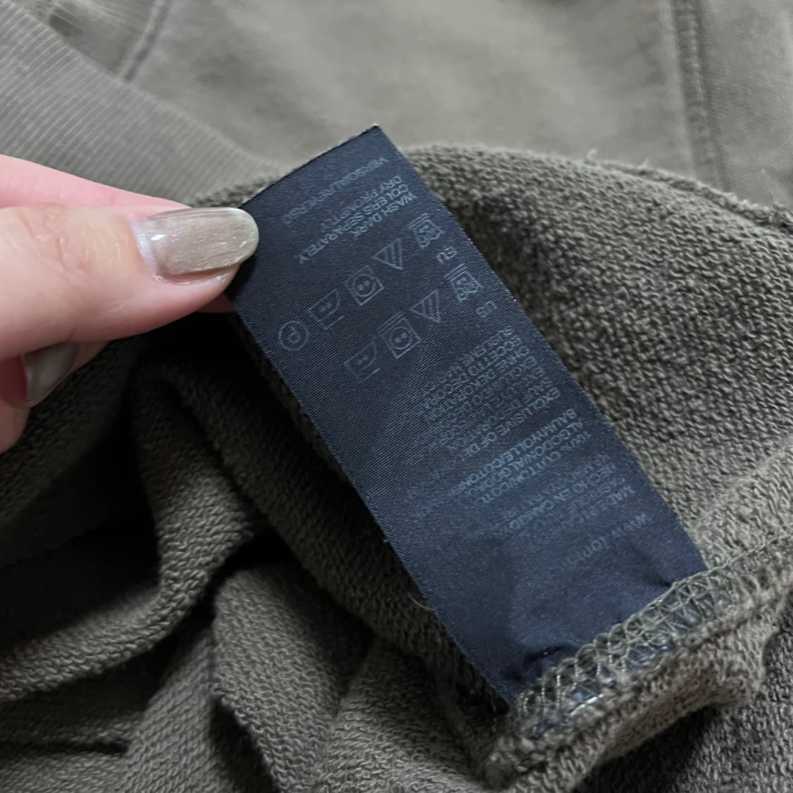 [정품] 타미 카키 맨투맨 [ L ] 상품이미지4