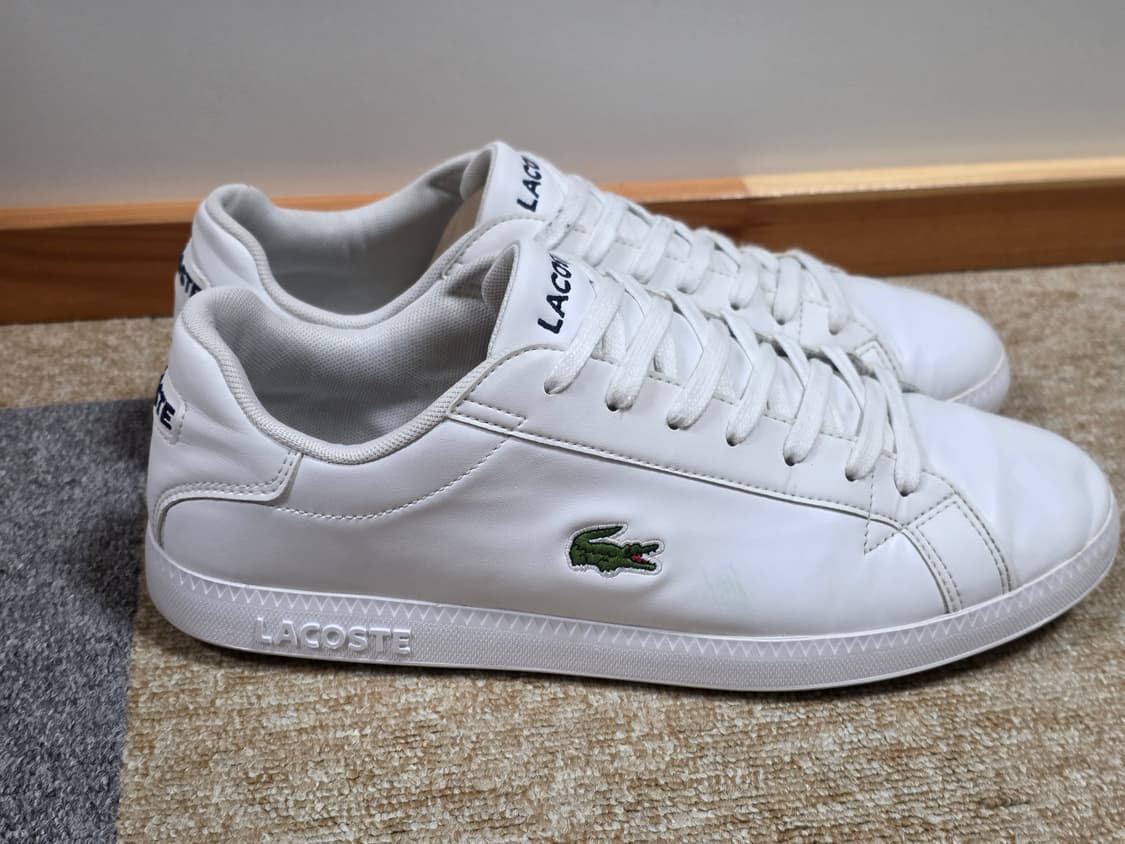 라코스테 흰색 스니커즈 [265~270mm] 상품이미지2