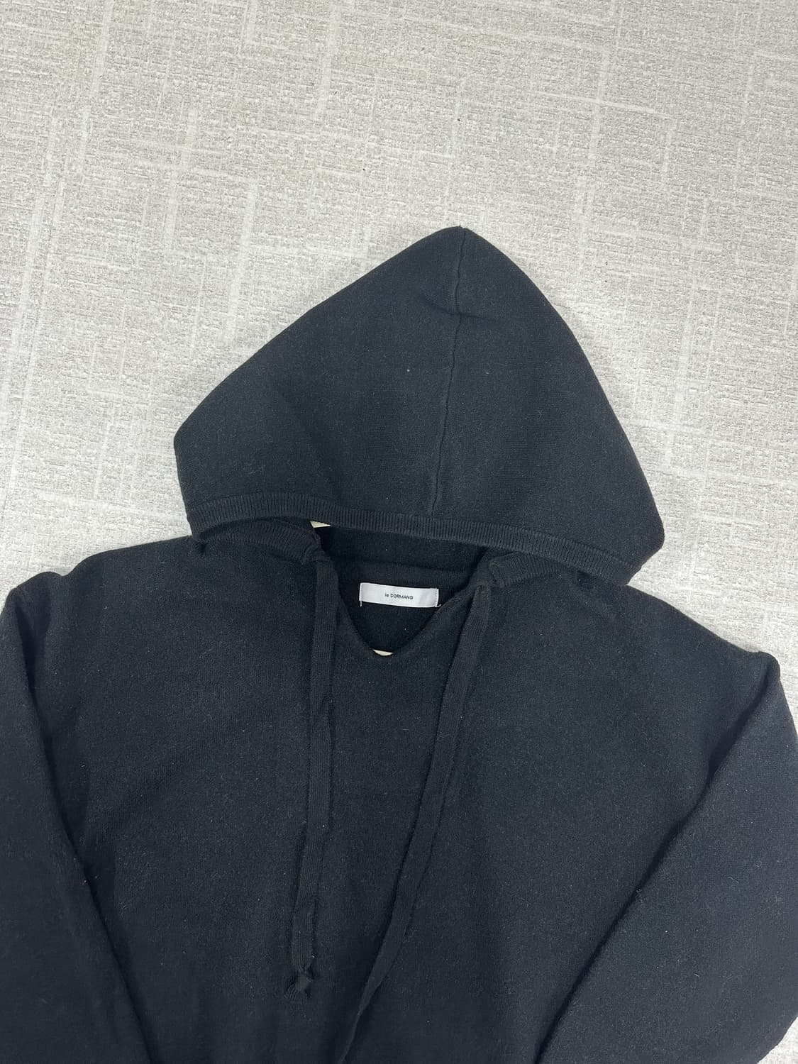 르꼬르망 후드 와이드 니트셋업 상품이미지5