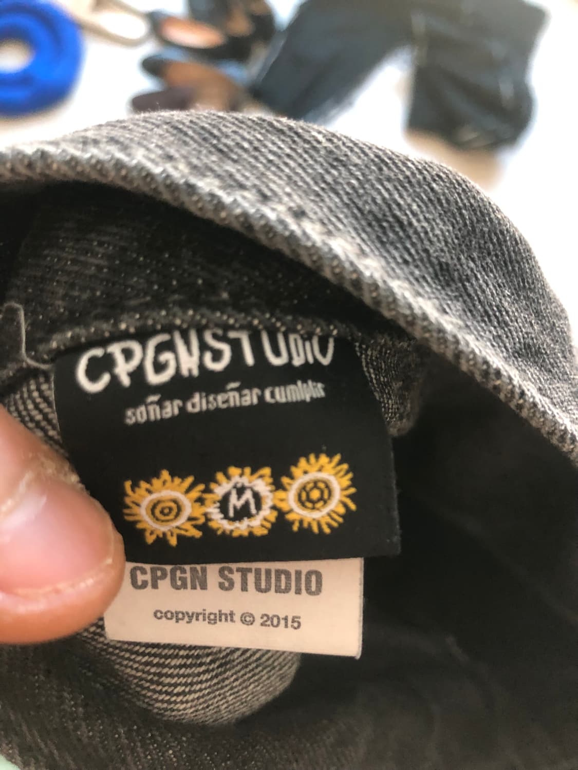 꼼파뇨 원턱 파라슈트 흑청바지 32 size 상품이미지4