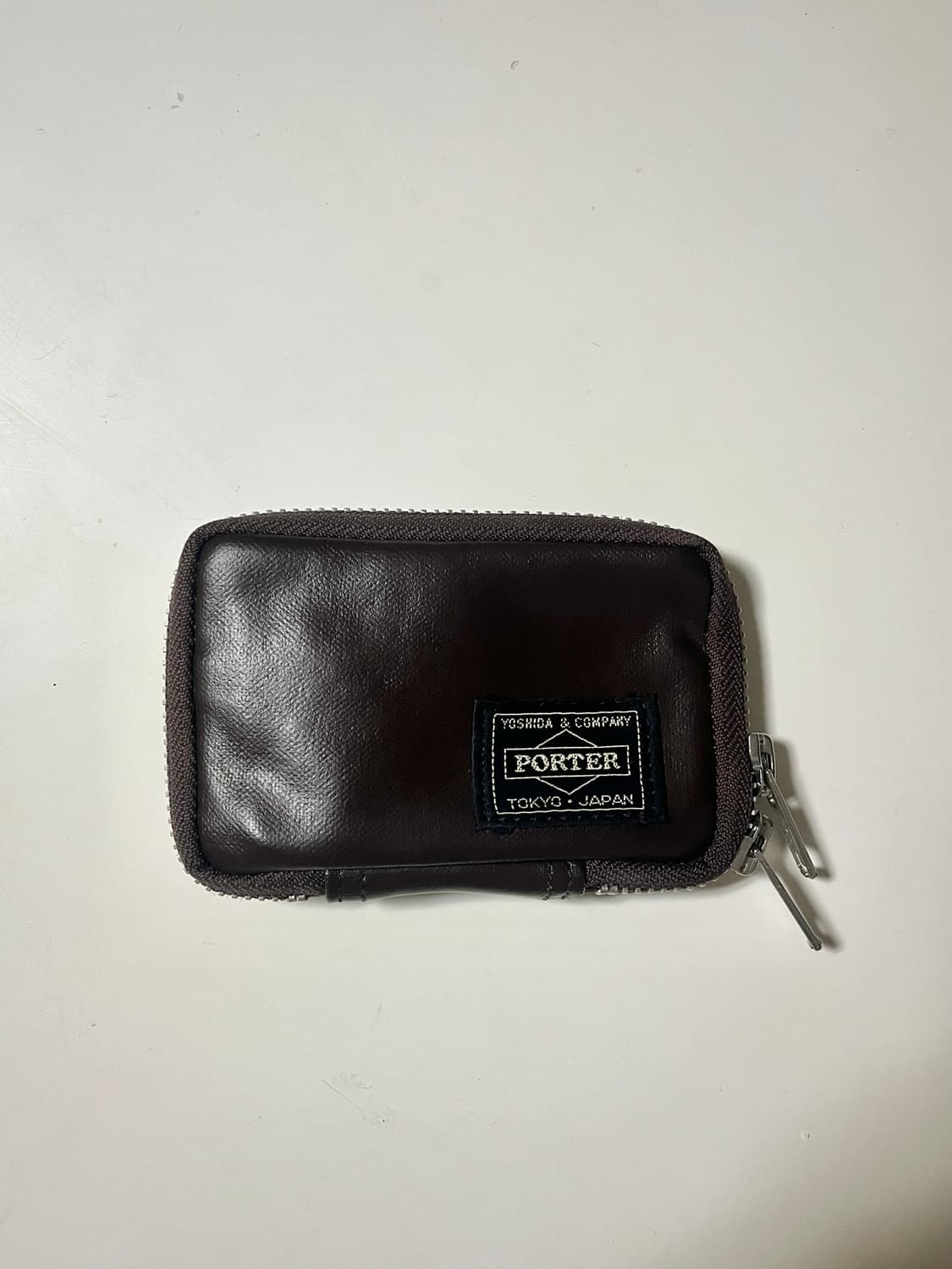 포터 멀티 코인 케이스 지갑 브라운 상품이미지2