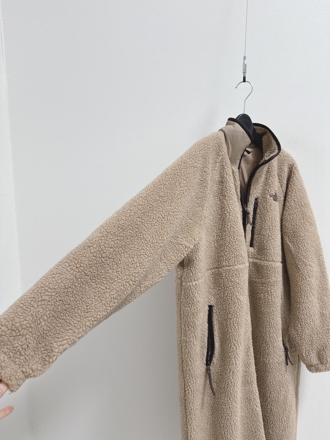 노스페이스 롱 뽀글이 상품이미지4