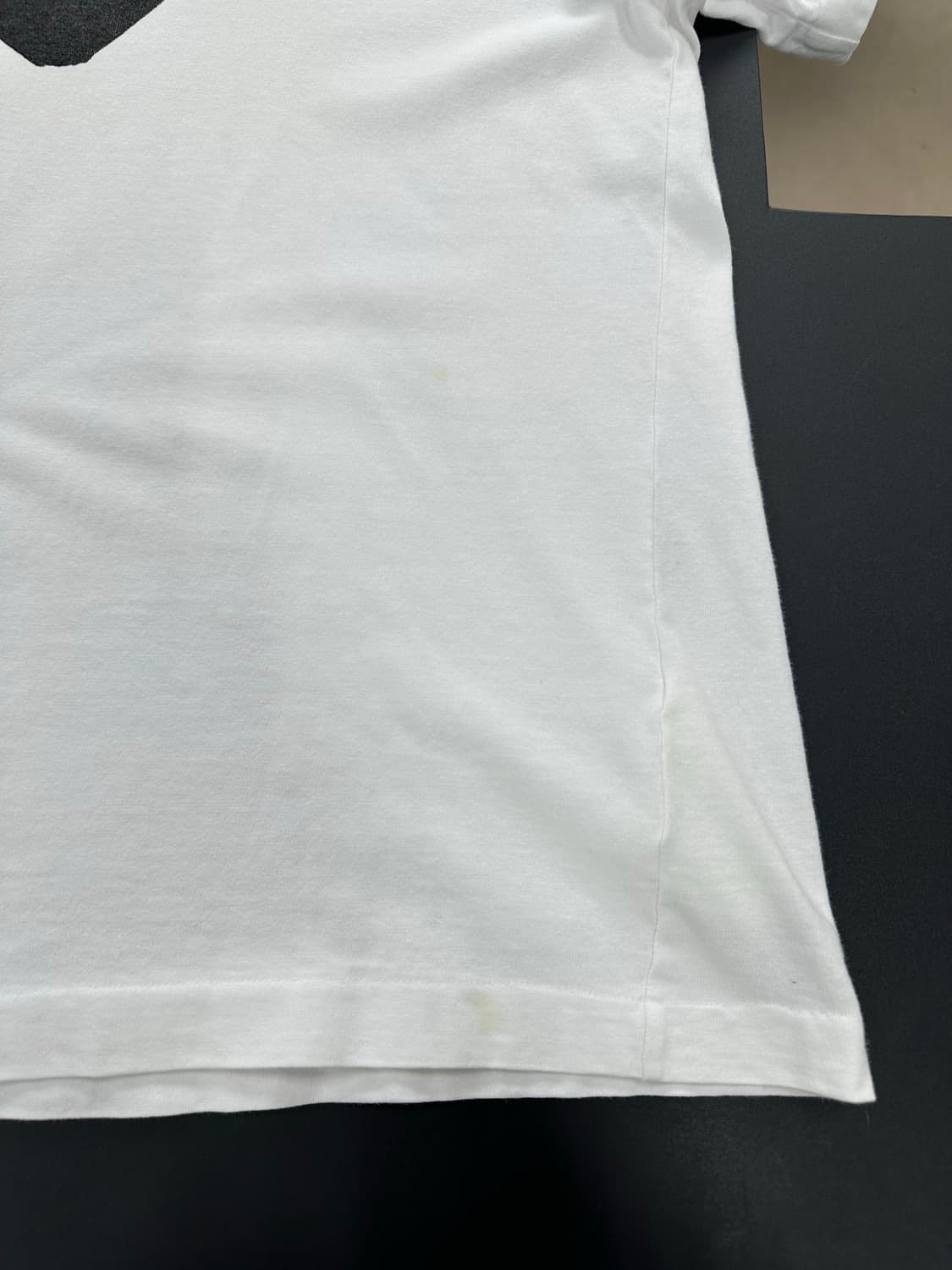 꼼데가르송 플레이 더블하트 블루아이 반팔티 상품이미지5