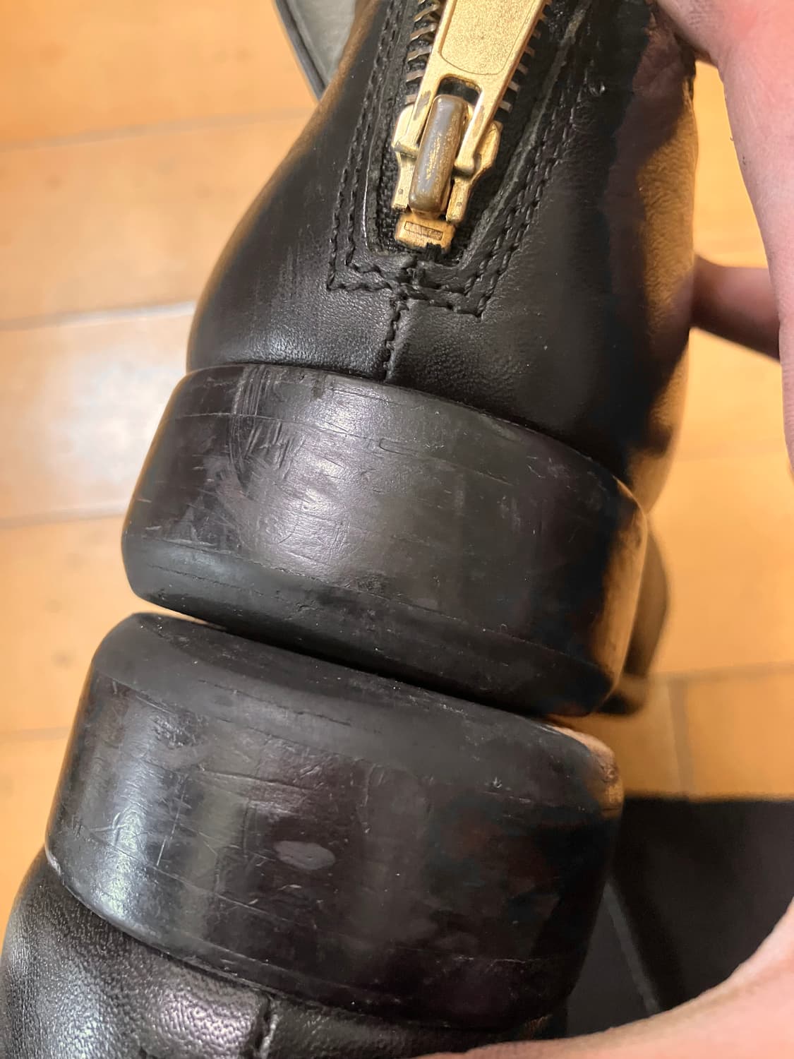 nil admirari 00s 하드 드레이프 부츠 41 (70-65) 상품이미지5