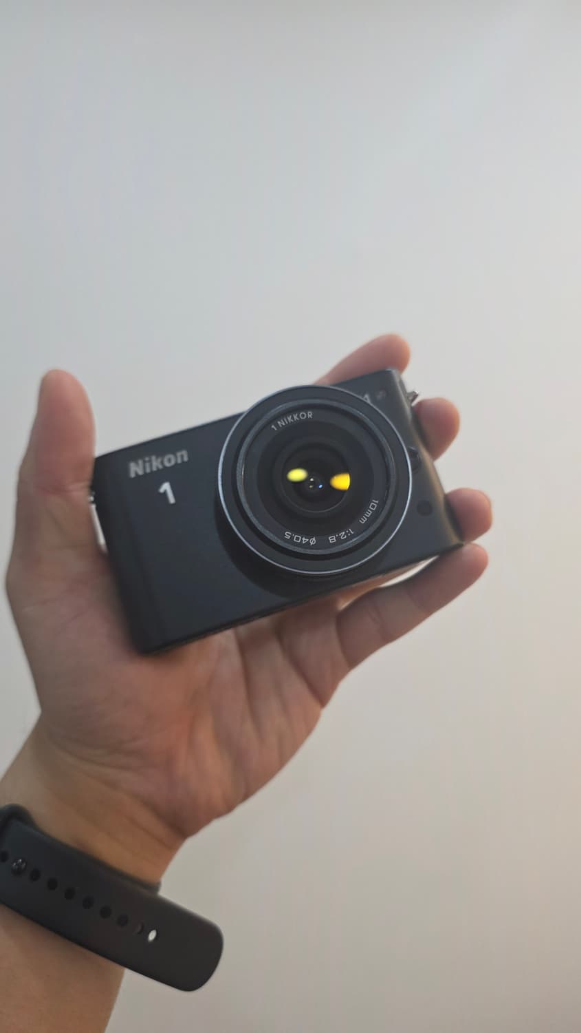 Nikon j1 black 콤팩트 빈티지 카메라 작례 O 상품이미지5