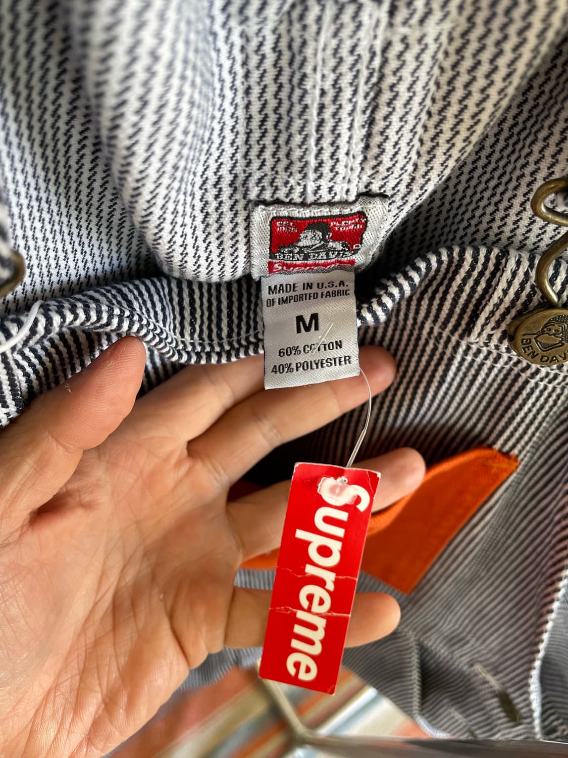 벤데이비스 X 슈프림 오버롤 (M) -new 상품이미지2