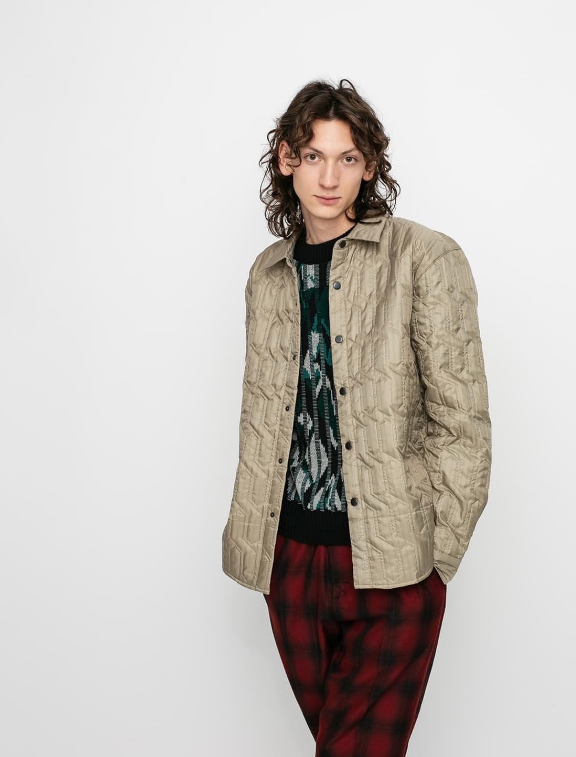 스투시 s퀄티드 자켓 상품이미지2