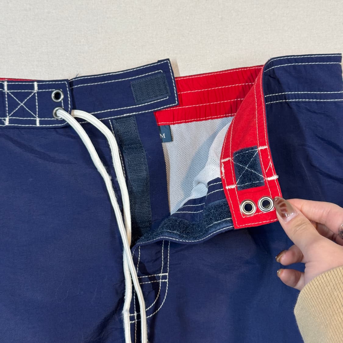 M) 폴로 랄프로렌 나일론 반바지 스윔팬츠 네이비 상품이미지7