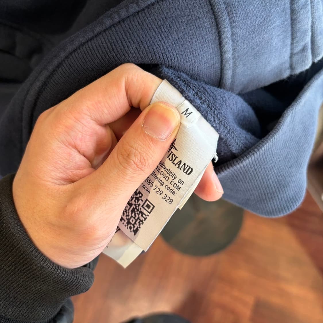 15338 - 스톤아일랜드 와펜 후드 집업  상품이미지6