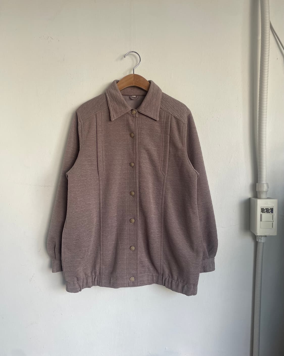 Wrinkle bomber jacket 상품이미지1