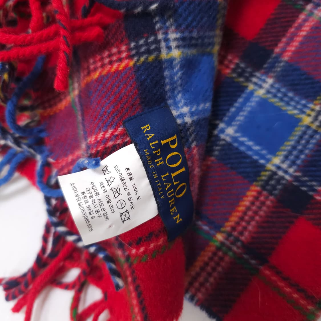 폴로 크리스마스 머플러 상품이미지2