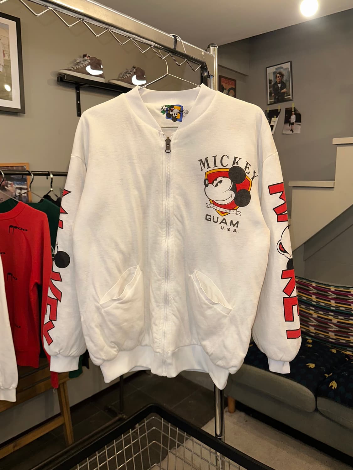 90’s Disney Mickey reversible jacket 상품이미지6