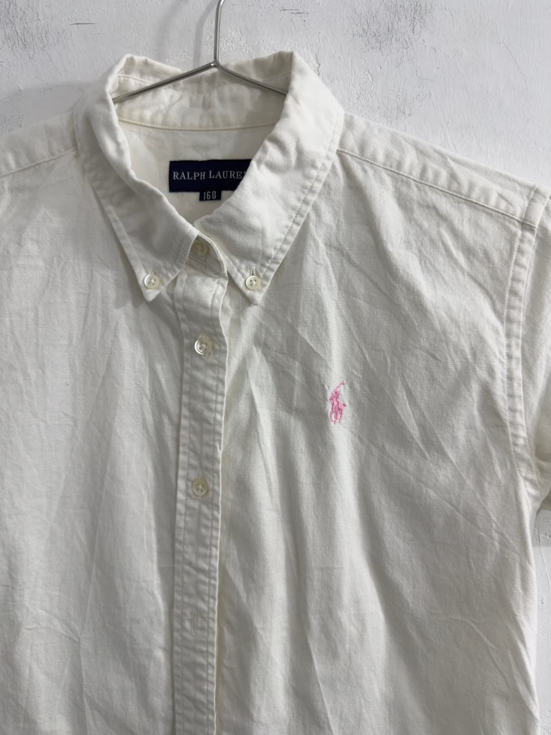 ralph lauren pink logo shirt 상품이미지3