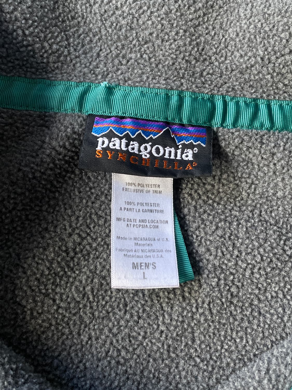 Patagonia Synchilla Snap-T Nikel&Burgund 상품이미지8