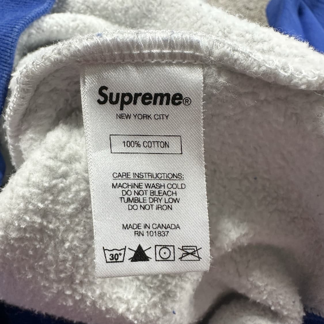 19FW 슈프림 패널 아크 후드티 상품이미지6