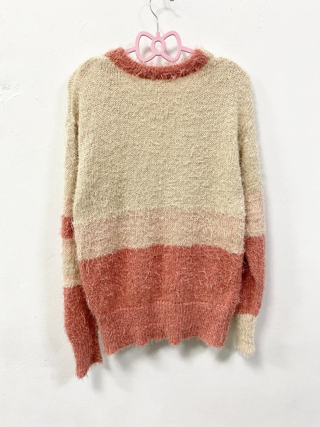 [AVAN LILY] 폭닥 로걀 핑크 아이보리 가디건 상품이미지6