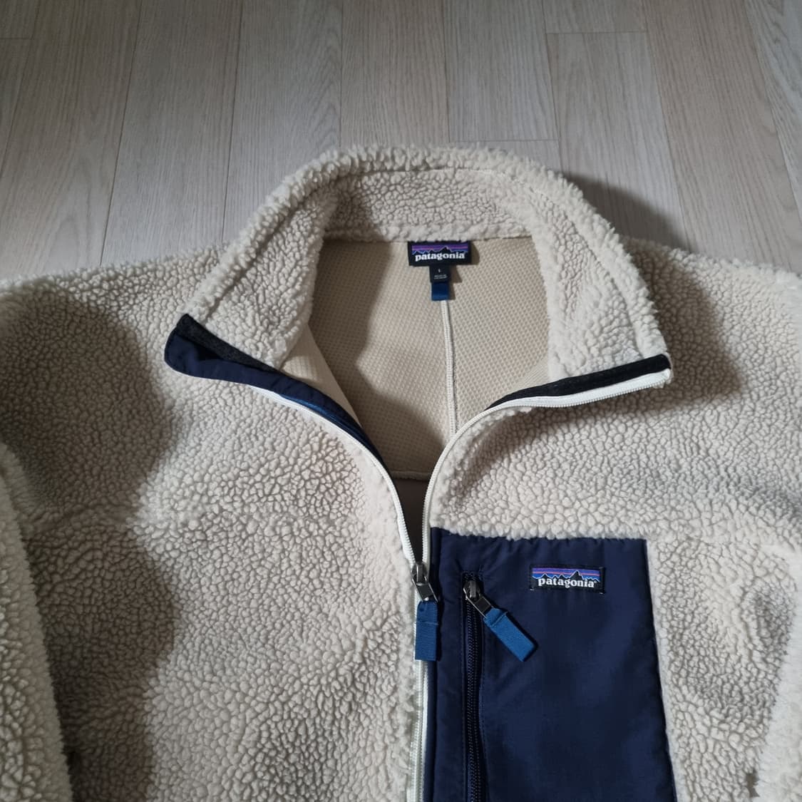 L 파타고니아 레트로X 플리스 후리스 뽀글이 자켓 내츄럴 상품이미지3