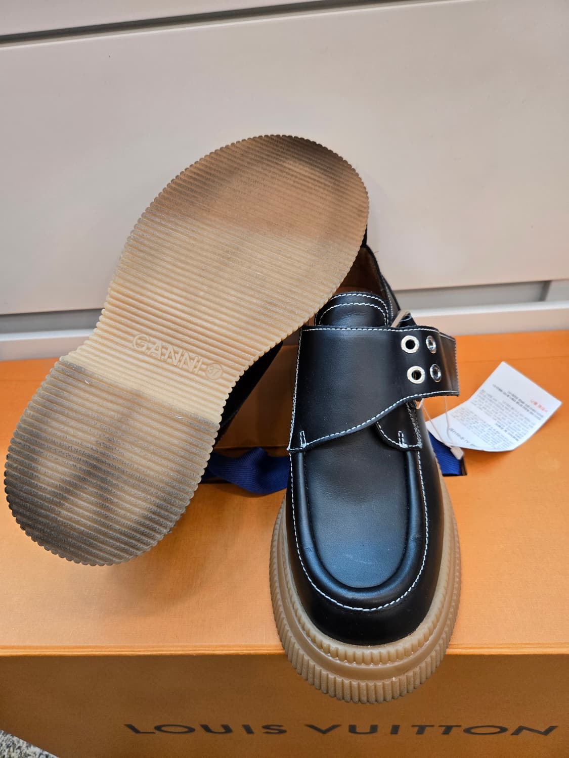 Ganni(가니) 몽크 스트랩 크리퍼 슈즈 상품이미지6