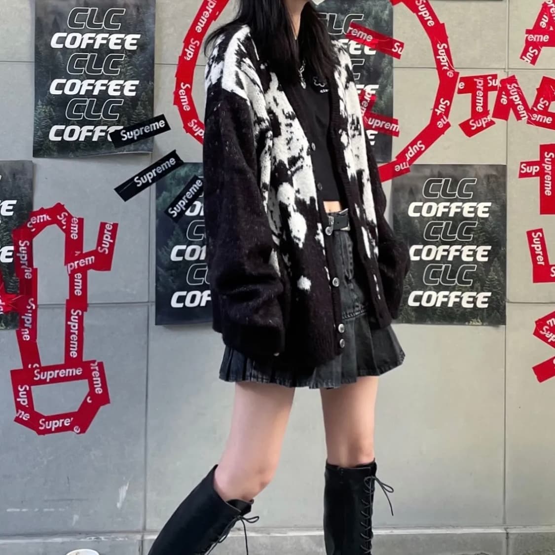 노매뉴얼 헤어리 가디건 상품이미지3