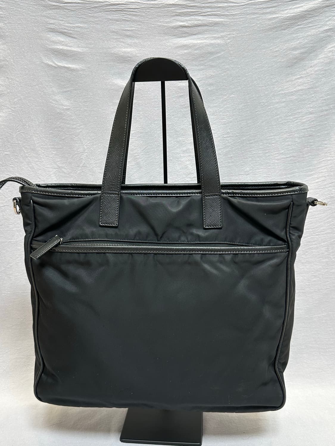 프라다 리나일론 사피아노 가죽 토트백 2vg860 상품이미지9