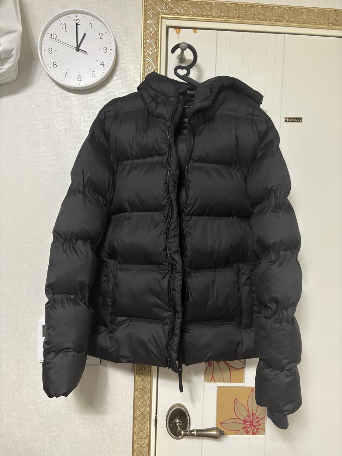 ZARA 워터프루프 후드 패딩 새상품 S(90) 상품이미지1