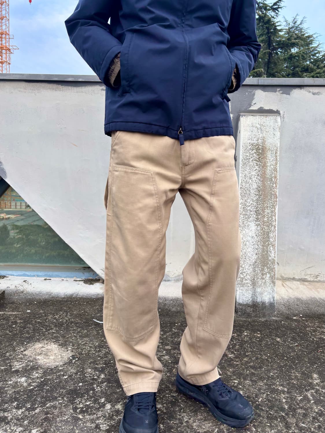 00’s 스투시 더블니 카펜터 팬츠 상품이미지8