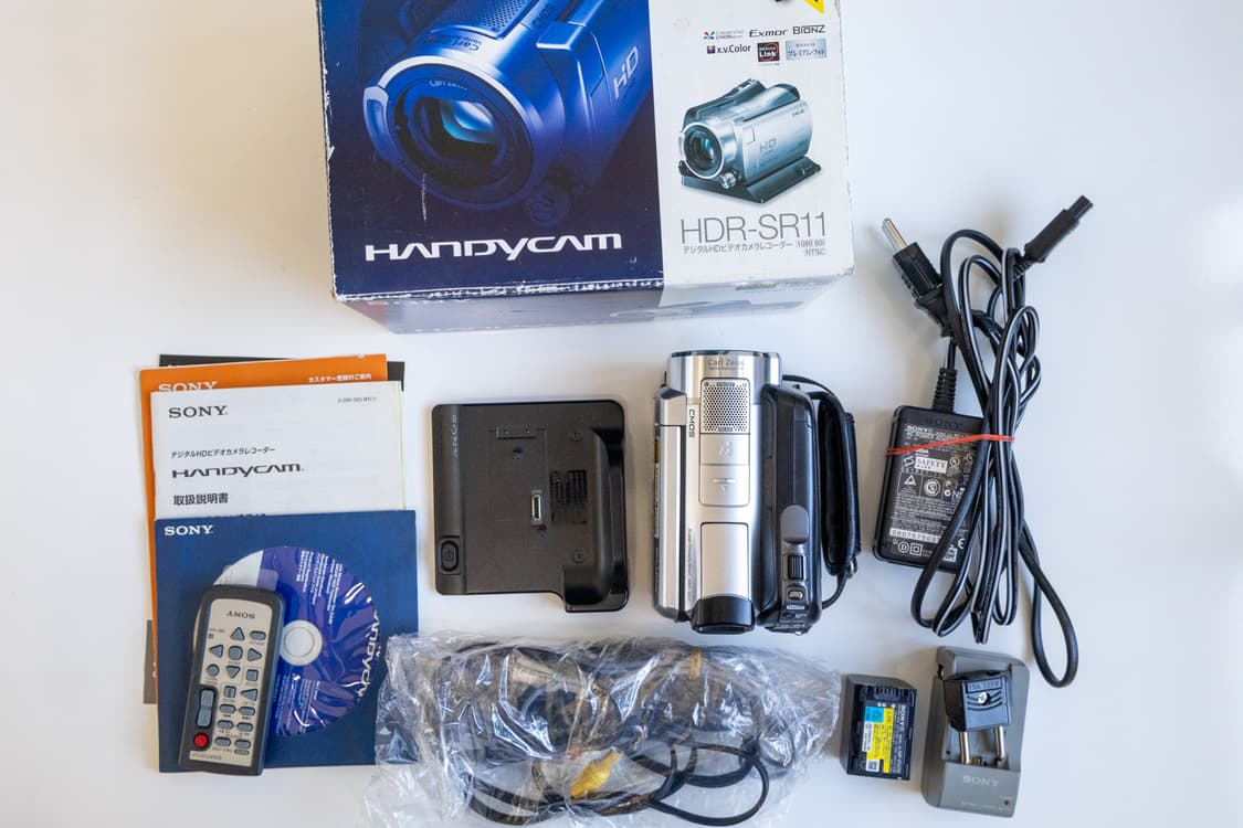 Sony HDR-SR11 / 빈티지 디지털 캠코더 상품이미지9