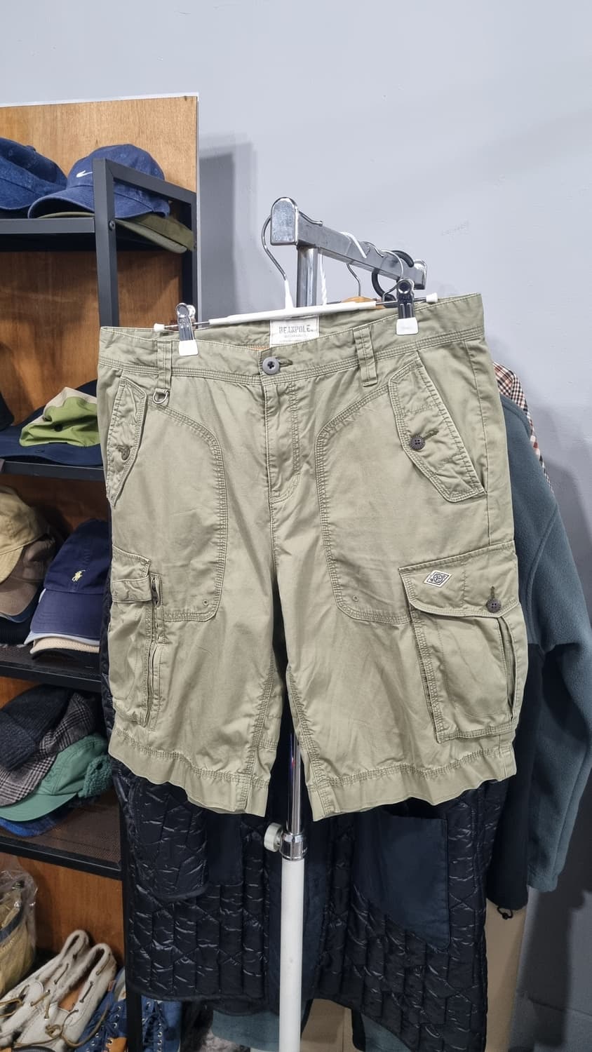 빈폴 올리브 카키 카고 하프팬츠 32 상태 상태좋음 상품이미지1