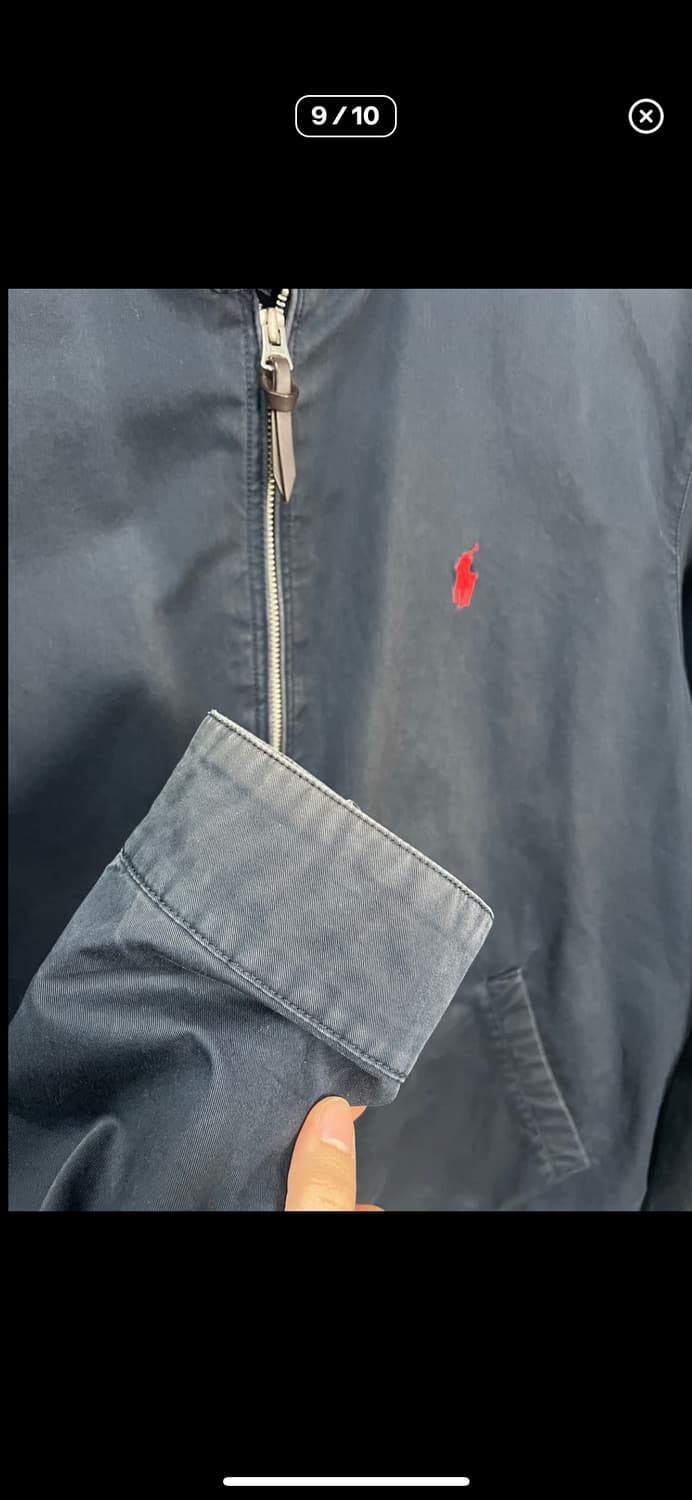 폴로랄프로렌 네이비코튼 트윌 바라쿠다 자켓 A2928 상품이미지9