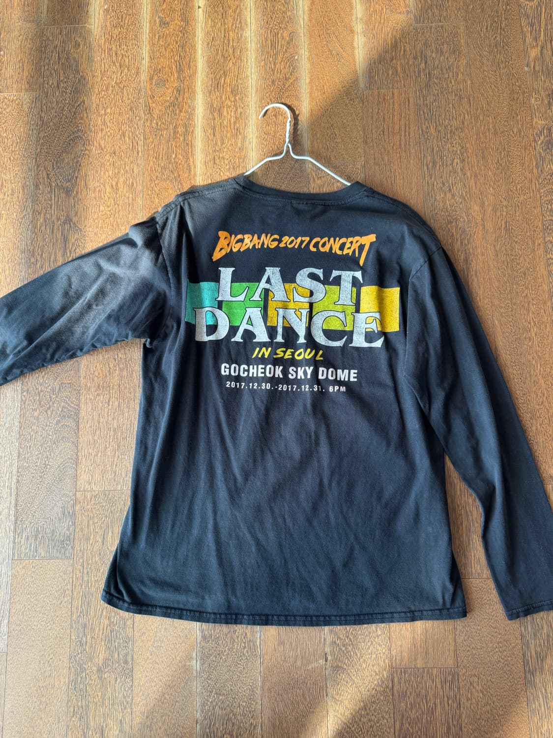 빅뱅 지디 라스트댄스 밴드티 롱슬리브 상품이미지4