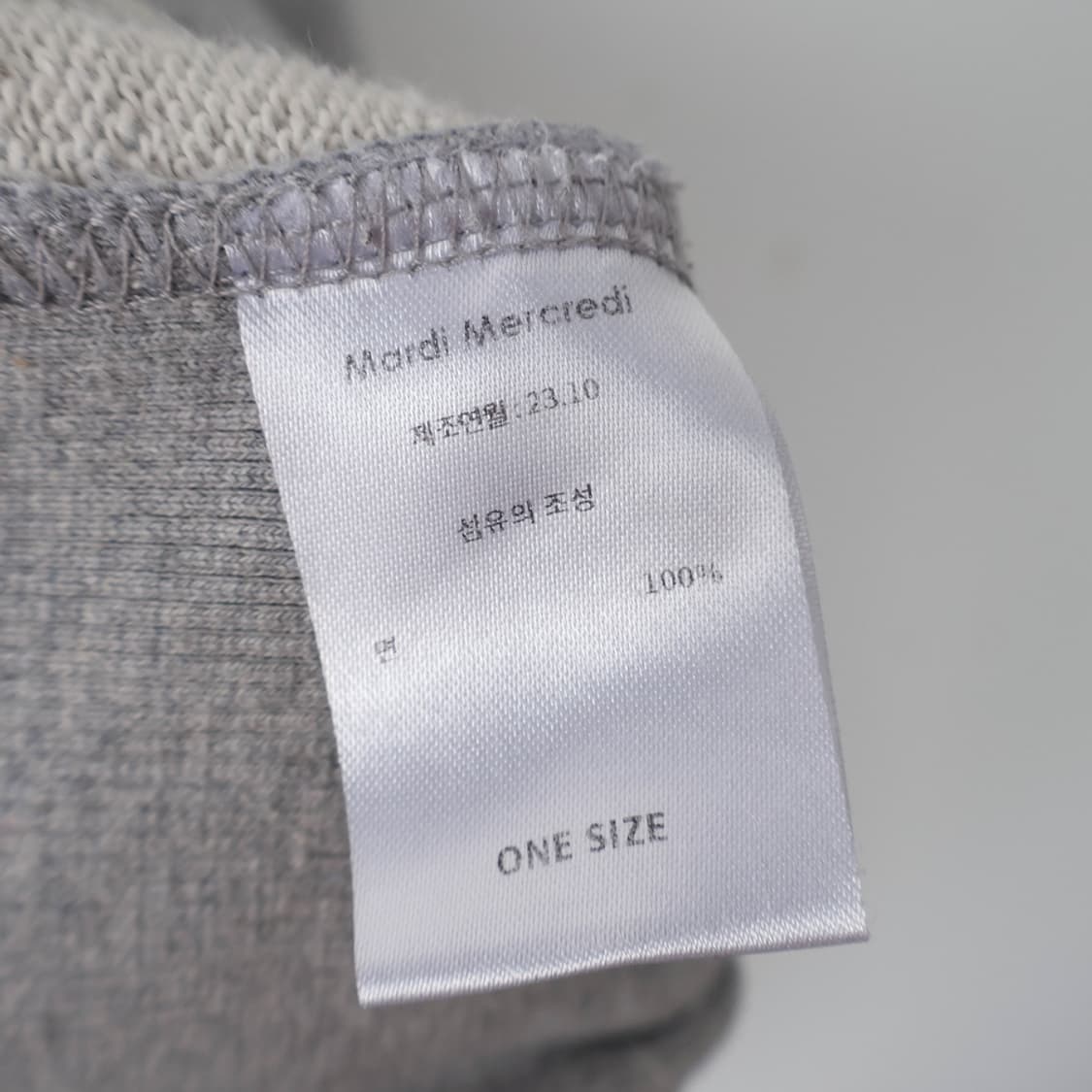 66/마르디메크르디 맨투맨 상품이미지7