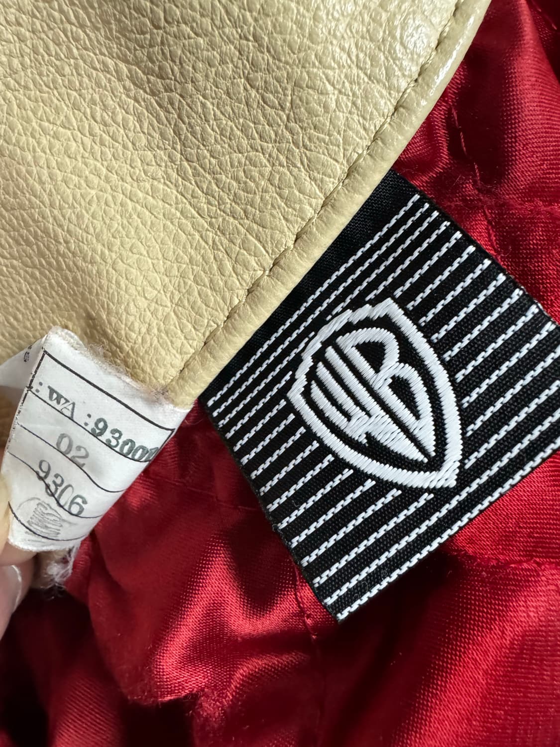 할리데이비슨 워너브라더스 타즈 레더 바시티 자켓L 상품이미지7