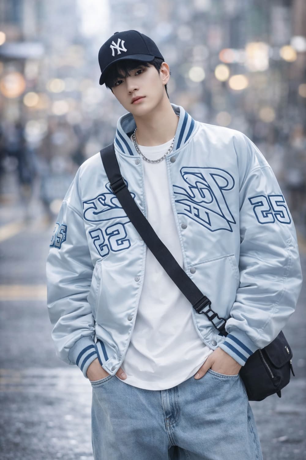 [주#]올드스쿨 후부 빈티지 야구잠바 상품이미지2