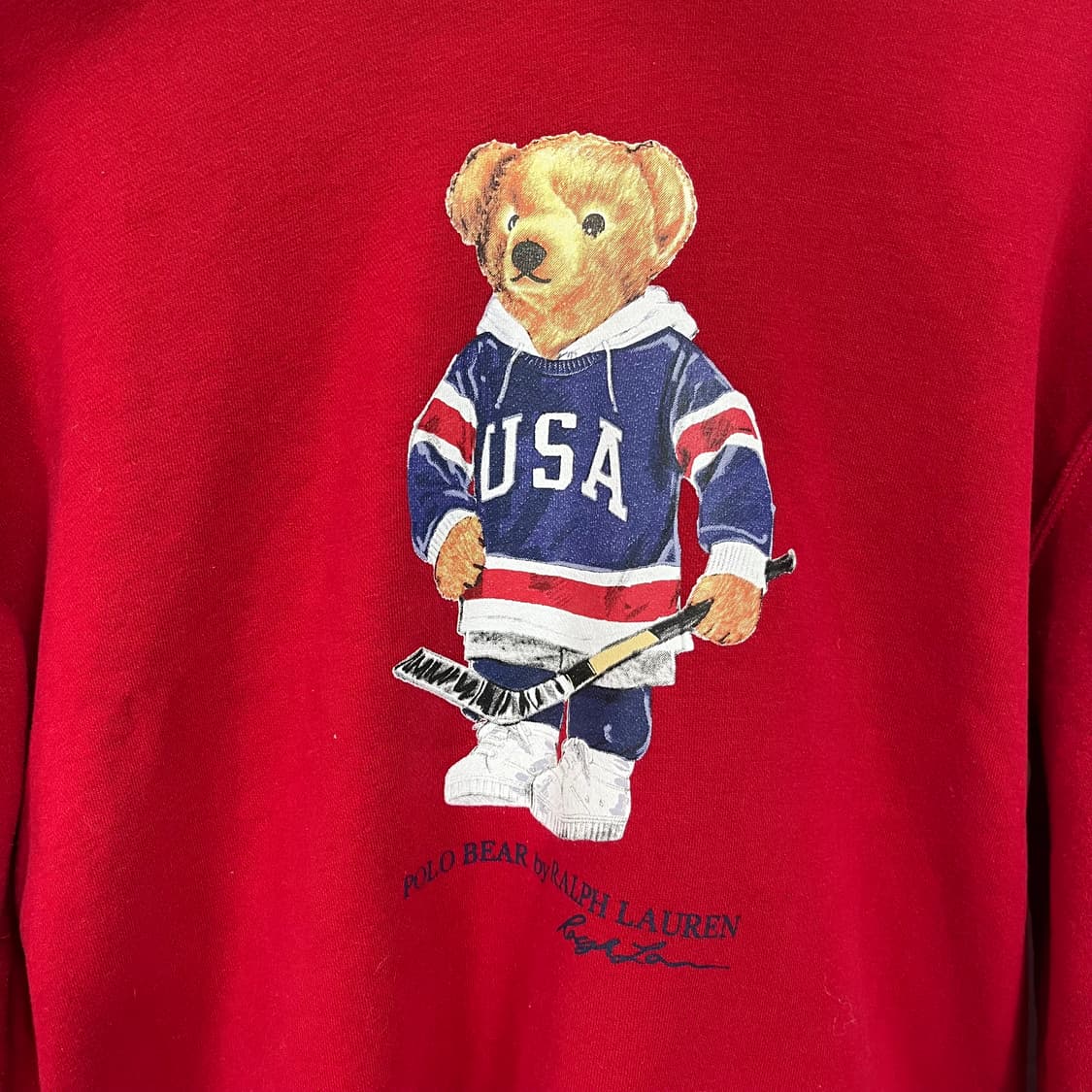 폴로랄프로렌 하키 베어 후드티 상품이미지3