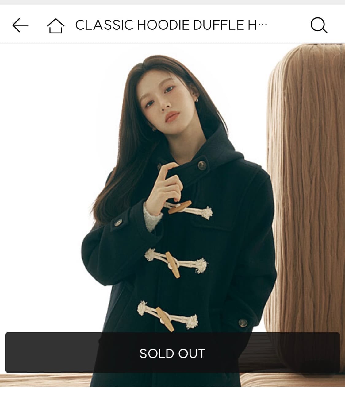 마리떼 프랑소와 저버 더플 코트 S 브라운 상품이미지4