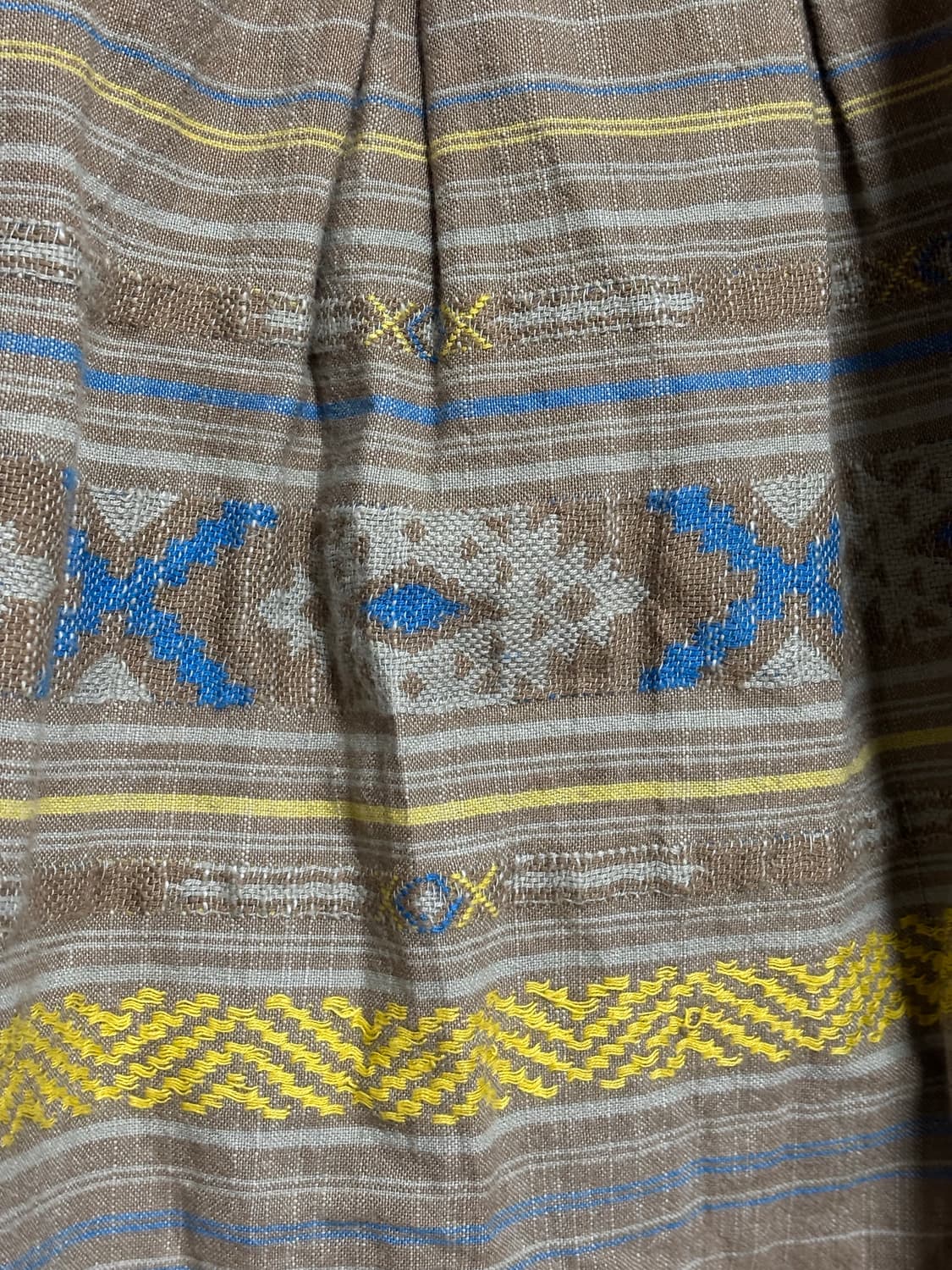 빈티지 에스닉 자수 미디스커트 상품이미지3