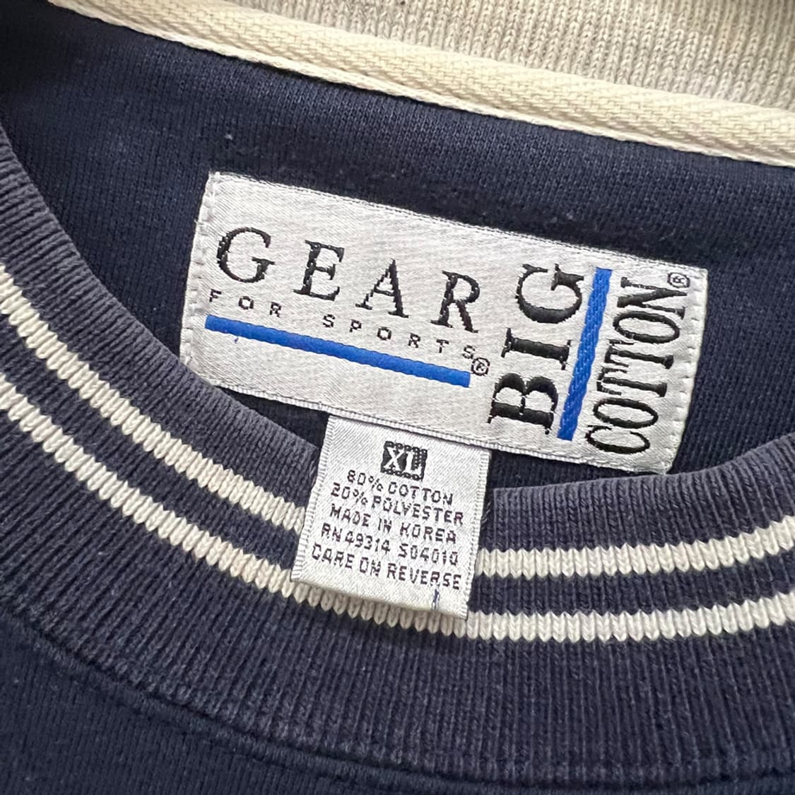 90s Gear for Sports 일리노이 빈티지 맨투맨 XL 상품이미지4