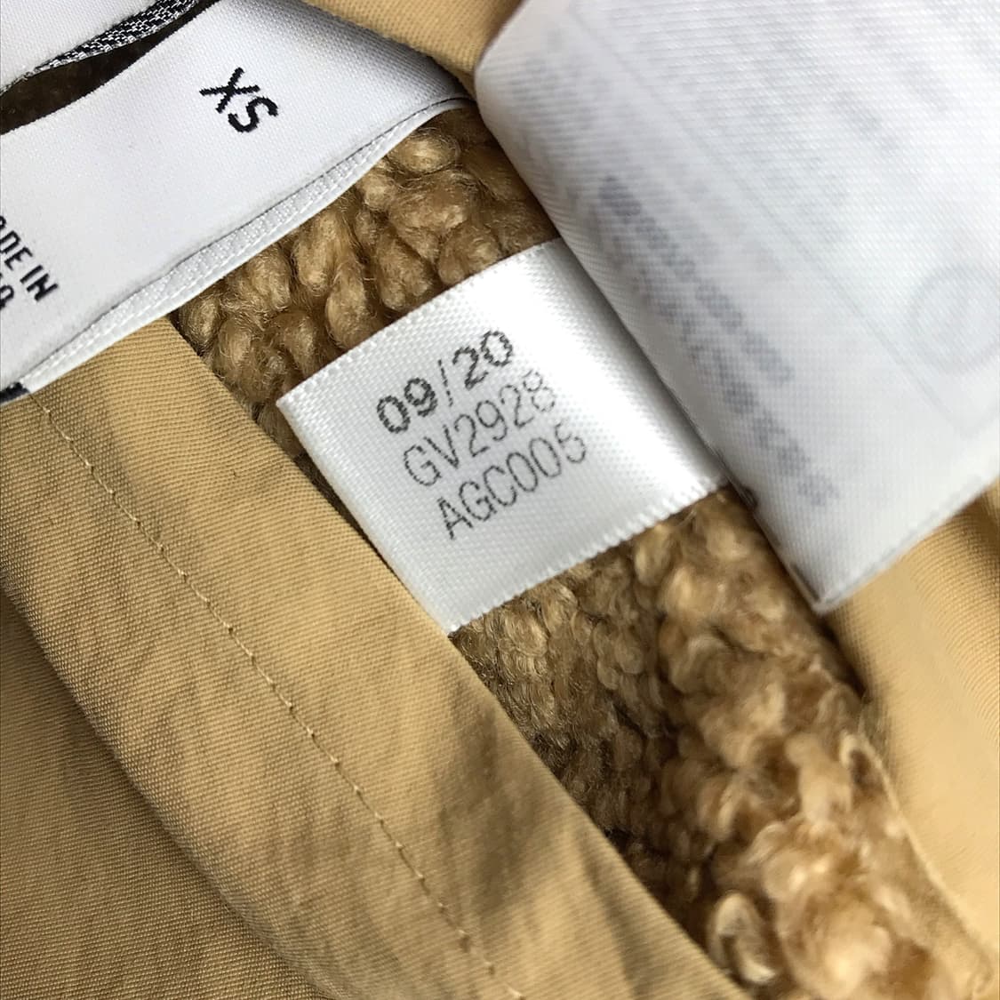 아디다스 제니 롱 쉐르파 후리스 여성XS 상품이미지8